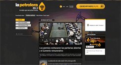 Desktop Screenshot of fmlapetrolera.com